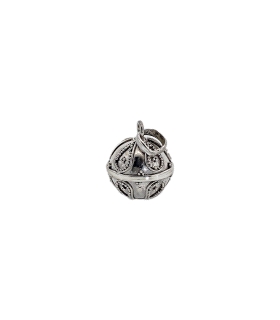 COLGANTE LLAMADOR PLATA 1ª LEY 12 MM