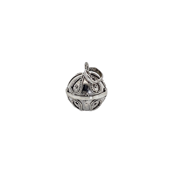 COLGANTE LLAMADOR PLATA 1ª LEY 12 MM