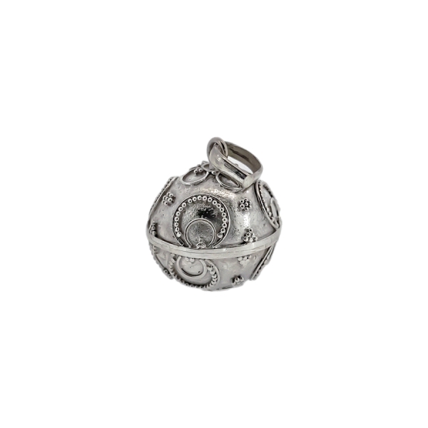 COLGANTE LLAMADOR PLATA 1ª LEY 18 MM