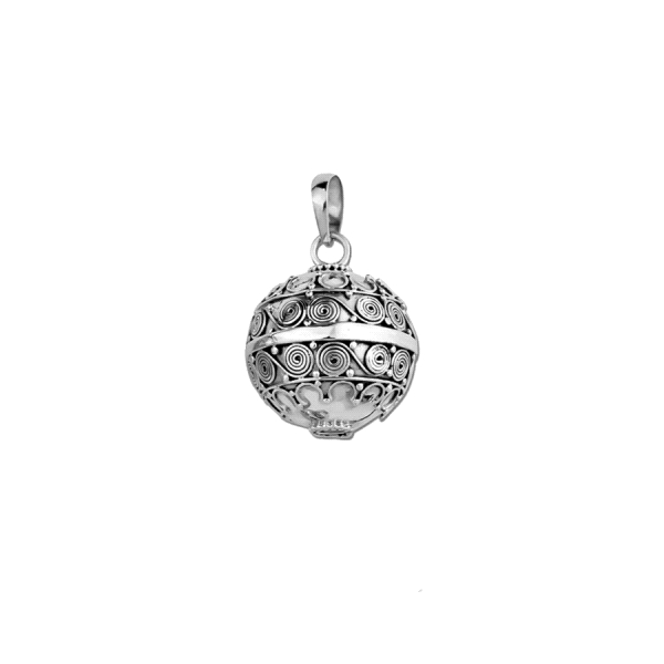 COLGANTE LLAMADOR PLATA 1ª LEY 14 MM.