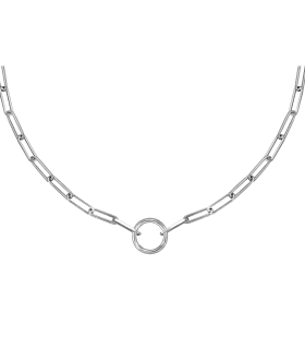 COLLAR CHOKER JUVENIL PLATA 1ª LEY 42 +