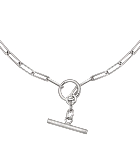 COLLAR CHOKER JUVENIL PLATA 1ª LEY 42 +