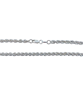 COLLAR CORDON SALOMONICO PLATA 1ª LEY 70