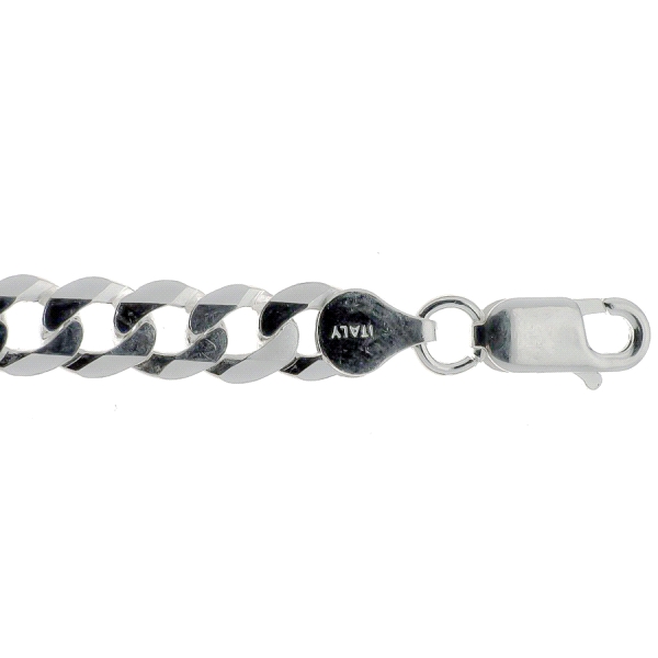 COLLAR HOMBRE PLATA PRIMERA LEY 60 CM.