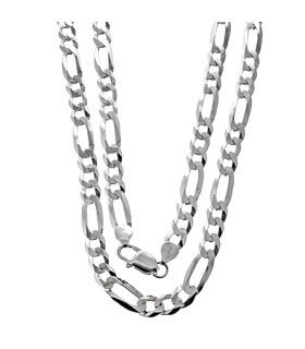 COLLAR HOMBRE 3X1 PLATA PRIMERA LEY 60