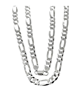 COLLAR HOMBRE 3X1 PLATA PRIMERA LEY 60