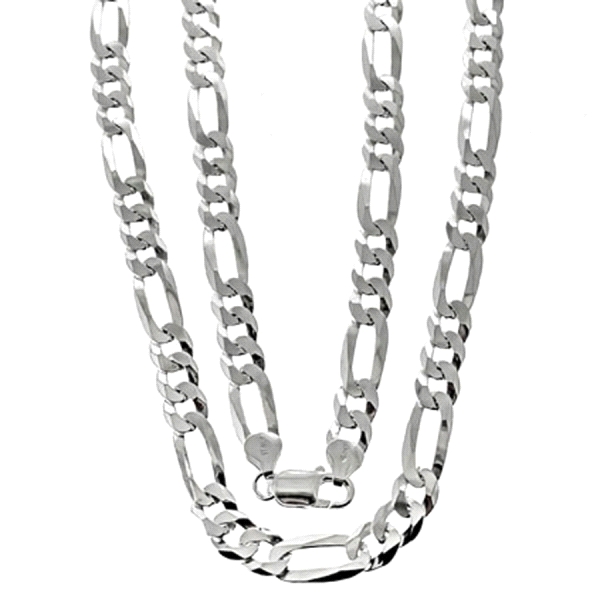 COLLAR HOMBRE 3X1 PLATA PRIMERA LEY 60