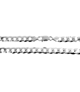 COLLAR HOMBRE BARBADA PLATA PRIMERA LEY