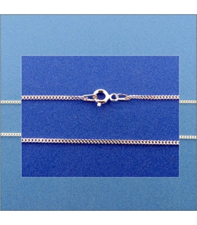 GARGANTILLA BARBADA PLATA 1ª LEY 60 CM