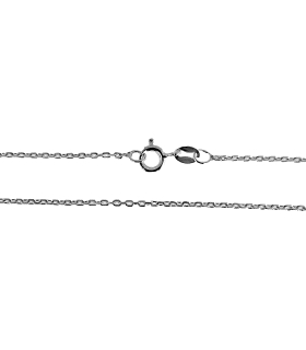 COLLAR CADENA FORZADA PLATA 1ª LEY 60 CM