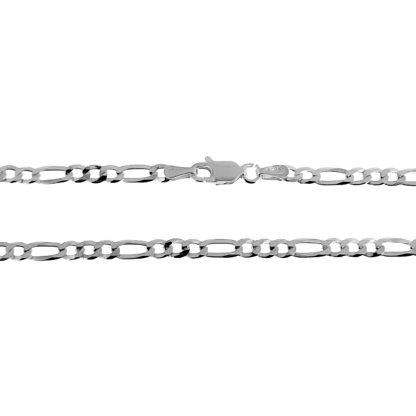 COLLAR CADENA 3 X 1 MACIZA UNISEX PLATA