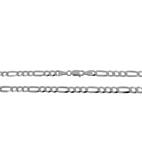 COLLAR CADENA  3 X 1  PLATA 1ª LEY RODIA