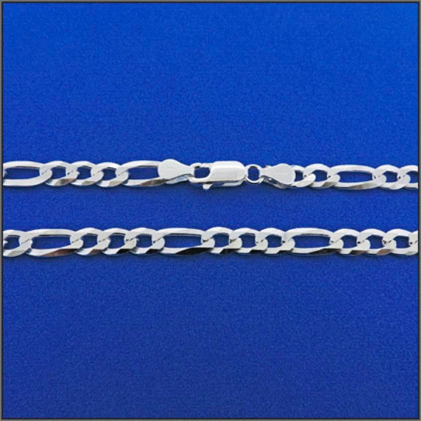 COLLAR CADENA  3 X 1 PLATA 1º LEY 50 CM