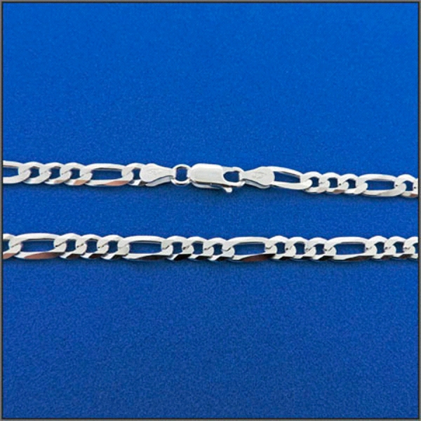 COLLAR CADENA  3 X 1 PLATA 1º LEY 50 CM