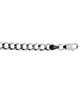 COLLAR UNISEX PLATA PRIMERA LEY 50 CM.