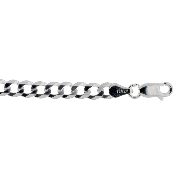 COLLAR UNISEX PLATA PRIMERA LEY 50 CM.
