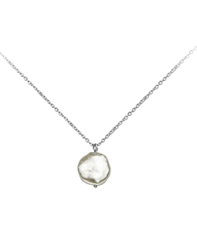 GARGANTILLA PERLA NATURAL PLATA 1ªLEY 50