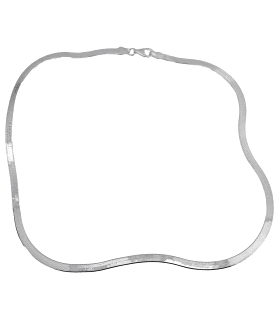 COLLAR MAGIC PLATA 1ª LEY 3.50 X 45 CM.