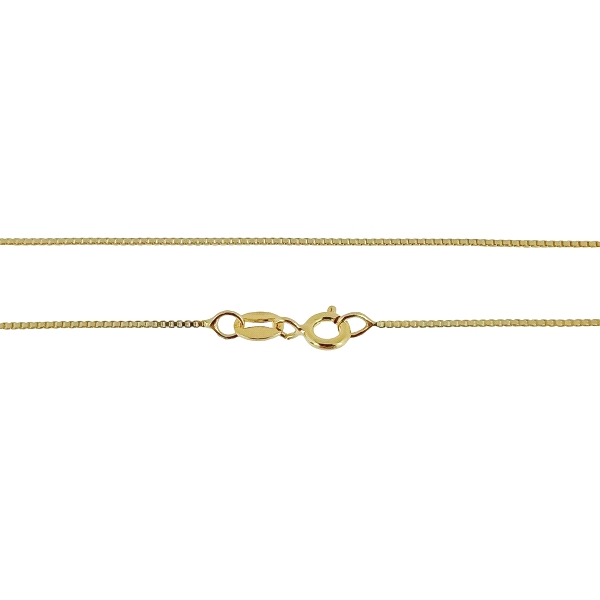 COLLAR CADENA VENECIANA  PLATA 1ª LEY CH