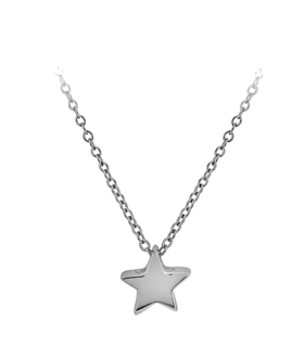 COLLAR JUVENIL ESTRELLA PLATA 1ª LEY 40