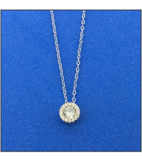 GARGANTILLA PLATA 1ª LEY RODIADA 45 CM