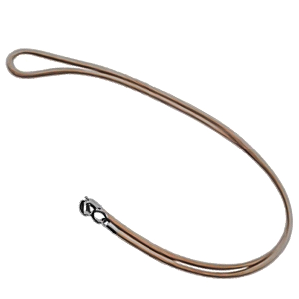 COLLAR SINTÉTICO  PLATA PRIMERA LEY 43