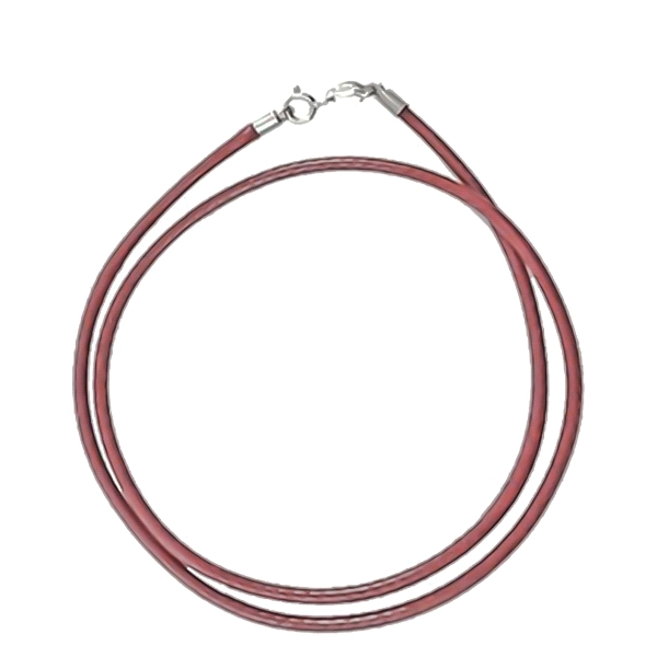 COLLAR SINTÉTICO  PLATA PRIMERA LEY 42
