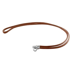 COLLAR SINTÉTICO  PLATA PRIMERA LEY 42