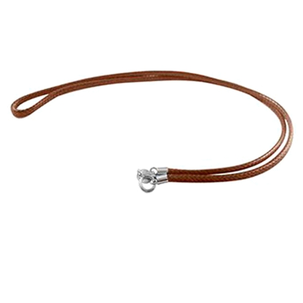 COLLAR SINTÉTICO  PLATA PRIMERA LEY 42