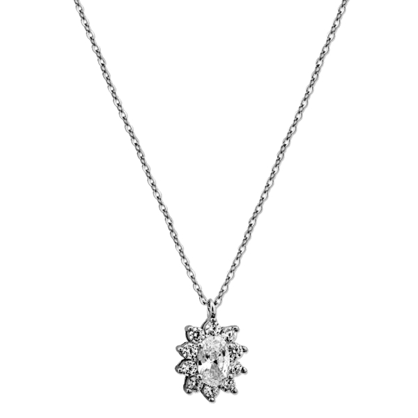 COLLAR CLASICO PLATA 1ª LEY 40 + 5 CM. C