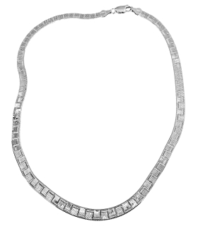 COLLAR MAGIC PLATA 1ª LEY 5.50 X 40 CM.