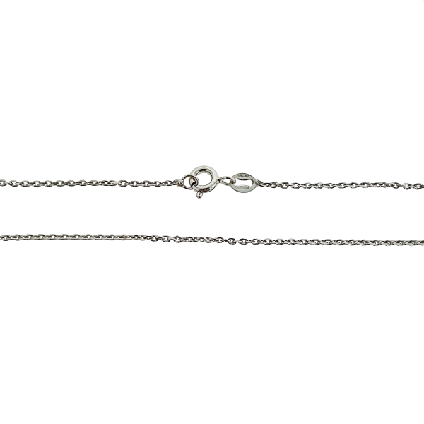 COLLAR CADENA FORZADA PLATA 1ª LEY 40 CM