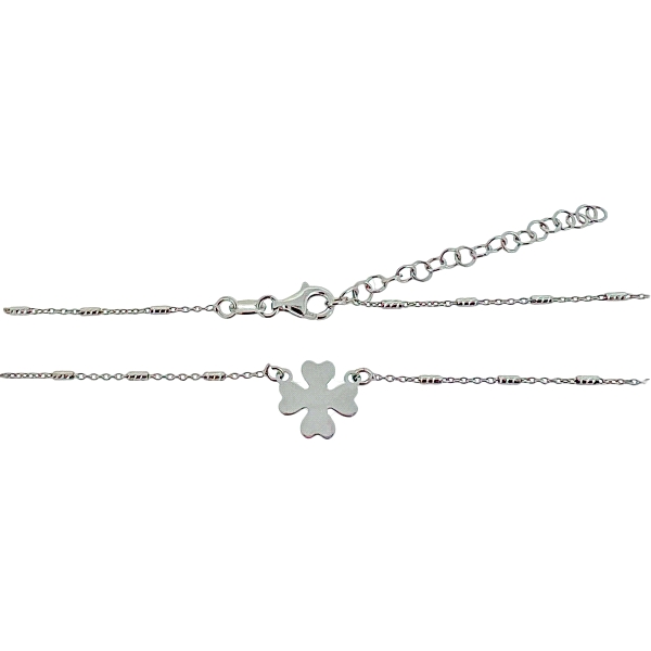 COLLAR CUATREBOL PLATA 1ª LEY RODIADA