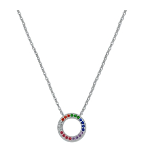 COLLAR CIRCULOS JUVENIL PLATA 1ª LEY