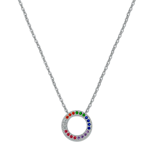 COLLAR CIRCULOS JUVENIL PLATA 1ª LEY