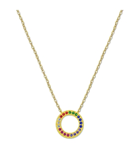 COLLAR CIRCULOS JUVENIL PLATA 1ª LEY