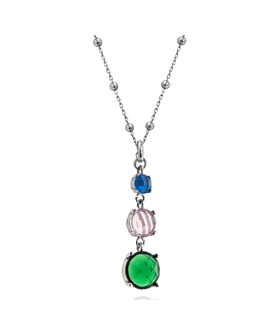 GARGANTILLA CIRCONITAS COLOR PLATA 1ªLEY