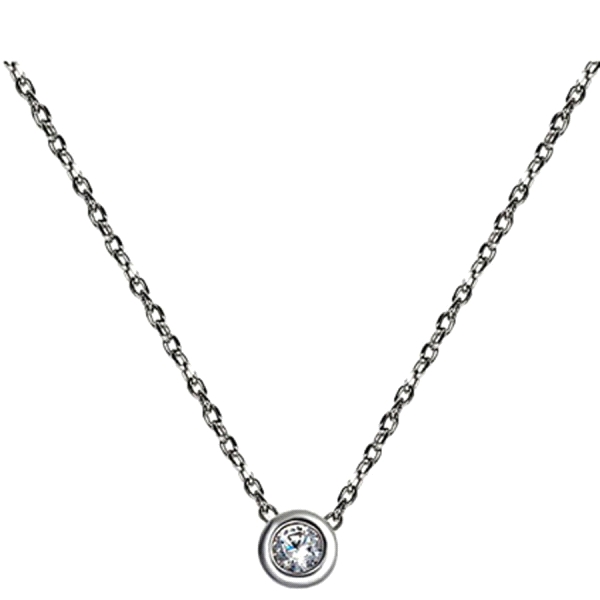 COLLAR PUNTO DE LUZ PLATA 1ª LEY 38 + 5