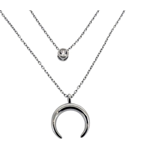 CADENA MOTIVOS PLATA 1ª LEY LUNA INVERTI