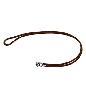 COLLAR SINTÉTICO  PLATA PRIMERA LEY 40CM