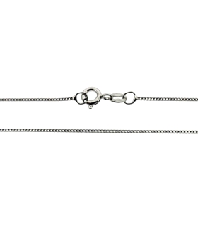 GARGANTILLA BARBADA PLATA 1ªLEY 40 CM