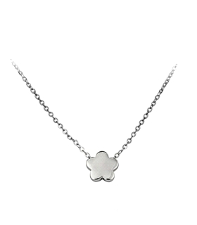 GARGANTILLA FLOR PLATA 1ª LEY RODIADA