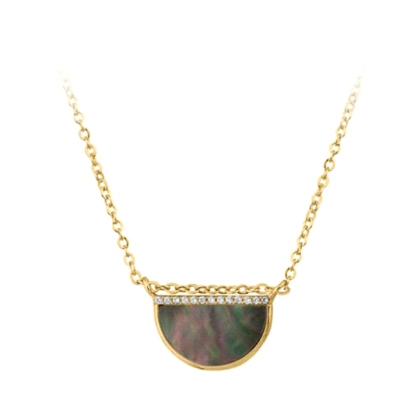 COLLAR MUJER PLATA PRIMERA LEY 38 / 45