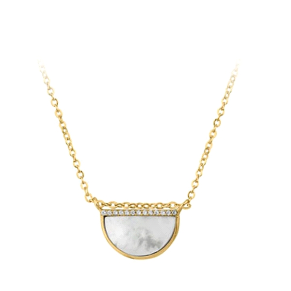 COLLAR NACAR PLATA 1ª LEY CHAPADA