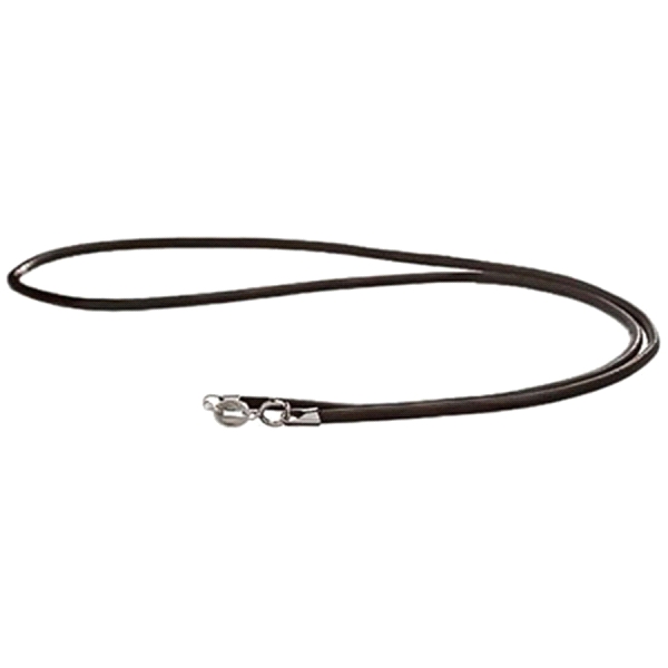 COLLAR CUERO PLATA PRIMERA LEY 2 X 40 CM