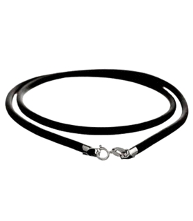 COLLAR CAUCHO PLATA PRIMERA LEY 2 X 40