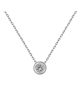 COLLAR PUNTO DE LUZ JUVENIL PLATA 1ª LEY
