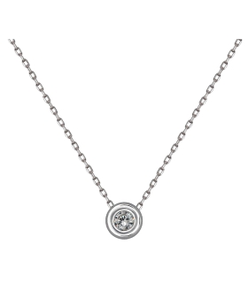 COLLAR PUNTO DE LUZ JUVENIL PLATA 1ª LEY