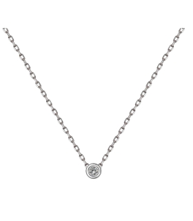 COLLAR PUNTO DE LUZ JUVENIL PLATA 1ª LEY
