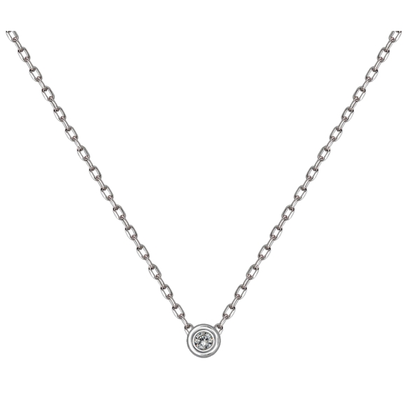 COLLAR PUNTO DE LUZ JUVENIL PLATA 1ª LEY
